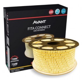 Fita LED Externa Rolo 50 MTS 15W 127V 2700k (A metro)