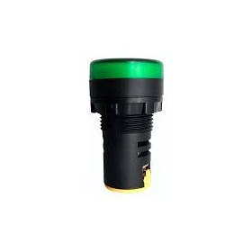 Sinaleiro LED 110V Verde - Metaltex ou Similar