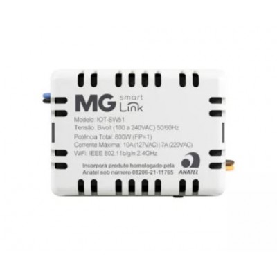 Controlador Inteligente Simples 1Canal Zigbee Margirius