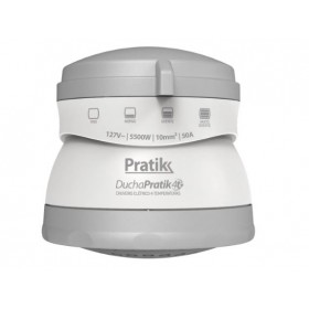 Chuveiro Ducha 4T 127V/5500W Prata - PRATIK