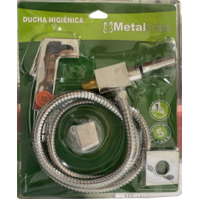 Ducha Higiênica C-83 1/4 Volta Gatilho PVC Cromado - Metalplas