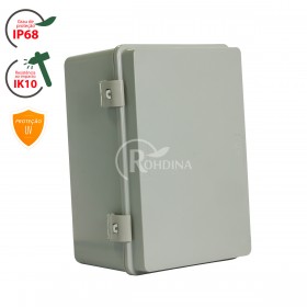 Caixa para Montagem PVC 30X20X15 Rohdbox IP68
