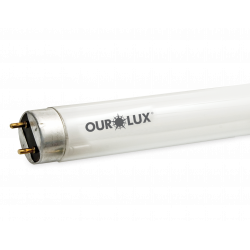 Lâmpada Fluorescente Tubular T8 Ourolux 15W