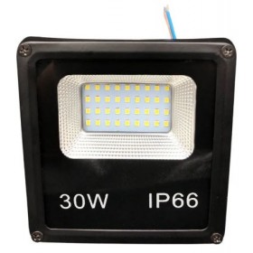 Refletor LED 30W 6000k Bivolt Externo Preto - A.TOP/Similar