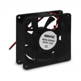 Mini Ventilador 12x12x2,5cm Bivolt - Sibratec