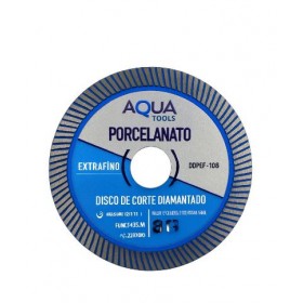 Disco Corte Diamantado Porcelanato Extra Fino Aquatools