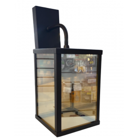 Arandela Thomas Quadrada Glass 5978.07.BC Marrom