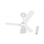 Ventilador Teto Inverter Com Controle Remoto Branco Bivolt - Venti-Delta REF 543301