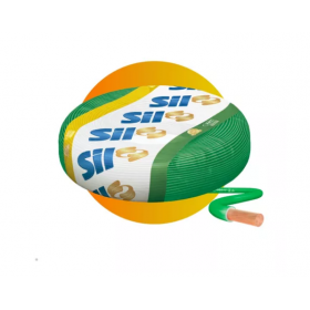 Cabo Flexível 750V 6mm² Verde Rolo com 100m - SIL