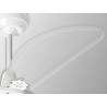 Ventilador de Teto Loren Sid Diplomata Lumi M3 Branco/Transparente