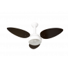 Ventilador de Teto Venti-Delta Miray 127V Branco/Tabaco