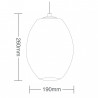 Pendente Taschibra Memphis