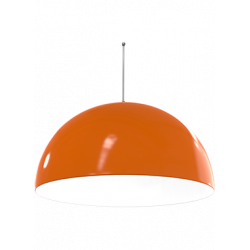 Pendente Inove Gran Ball 4828 Laranja/Branco