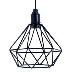 Pendente Aramado Diamante Preto