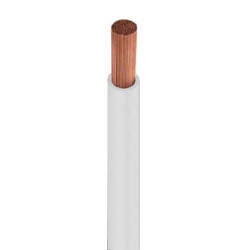 Cabo Flexível 750V 2,50mm² Branco ( ROLO ) 100M