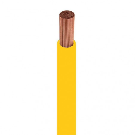 Cabo Flexível 750V 4mm² Amarelo ( ROLO ) 100M