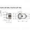 Plug Macho 2P 20A - PLD8-2 (2P 20A) – Margirius