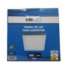 Luminária Sobrepor 6W Quadrado LED 6500K - MBLED