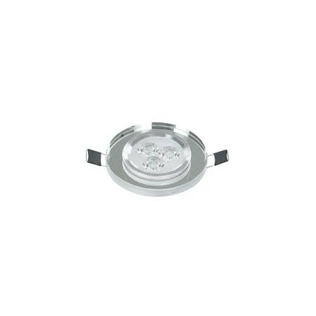 Spot Embutir 3W LED Redondo Vidro 6500K - MBLED