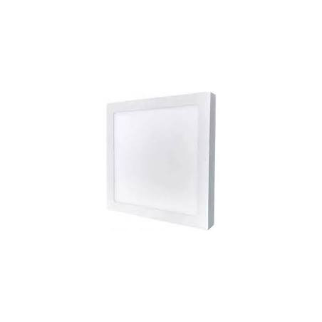 Luminária Sobrepor 18W Quadrado 3000K - MBLED