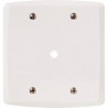 Placa 4x4 C/Furo Lux2 Branco - Tramontina