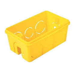 Caixa 4x2 PVC Amarela Embutir - Tramontina