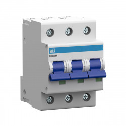 Disjuntor Tripolar 90A DIN Curva C MDW - C90 - WEG