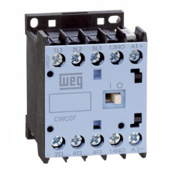Mini Contator CWC07-10-20D02  1NA 127V - WEG