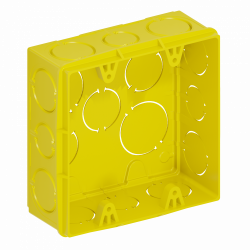Caixa De PVC 4 X 4 Amarela 33043619 - TIGRE