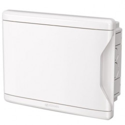 Quadro Distribuição Embutir 11 Disjuntor UL/16DIN PVC Branco - KRONA