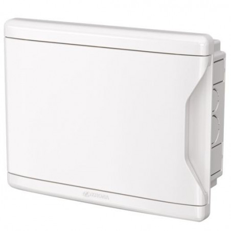 Quadro Distribuição Embutir 11 Disjuntor UL/16DIN PVC Branco - KRONA
