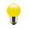 Lâmpada Bolinha Decorativa 15W 127V Amarela Taschibra