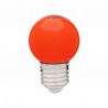 Lâmpada Mini Globo LED 1W Vermelha Empalux