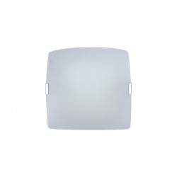 Plafon Pequeno Quadrado Inox 1811GDE CR - ATTENA