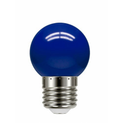Lampada Incandescente Bolinha Azul 15WX220V E-27