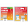 Lâmpada Dicroica LED Mini Ourolux 4W Branco Frio