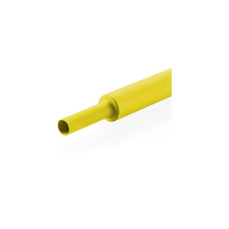 Termo Retrátil 2,5mm Amarelo (A metro) - SIBRATEC