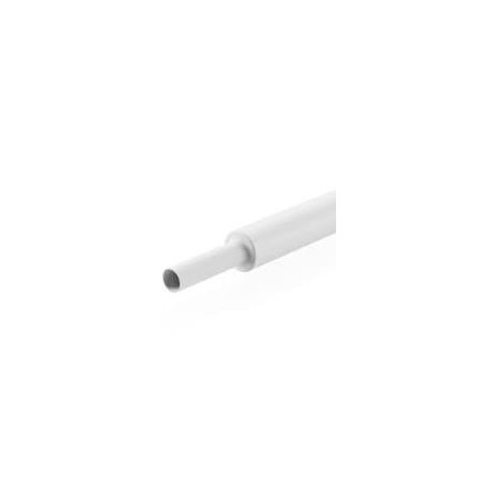 Termo Retrátil 2,5mm Branco (A metro) - SIBRATEC