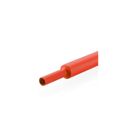 Termo Retrátil 2,5mm Vermelho (A metro) - SIBRATEC