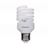 Lâmpada Fluorescente Espiral Empalux 7W 127V Branco Quente