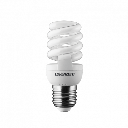 Lâmpada Fluorescente Espiral Lorenzetti 9W 127V