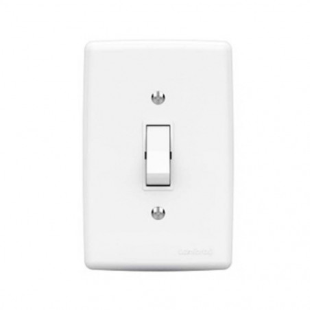 Interruptor 1S Paralelo Branco 55017 - LUMIBRAS