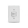 Interruptor 2S Paralelas Branco 5504-7 - LUMIBRAS