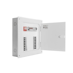 Quadro de Distribuição Embutir para 16 Disjuntores DIN Bifásico + 11 Modulo- Modelo Versátil 1033/R - GOMES