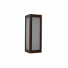 Arandela Bétria Vertical/Horizontal 1E-27 LT2100 Café - Lustre Tropical