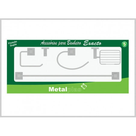 Kit Inox 5 Peças Exacto - Metalplas