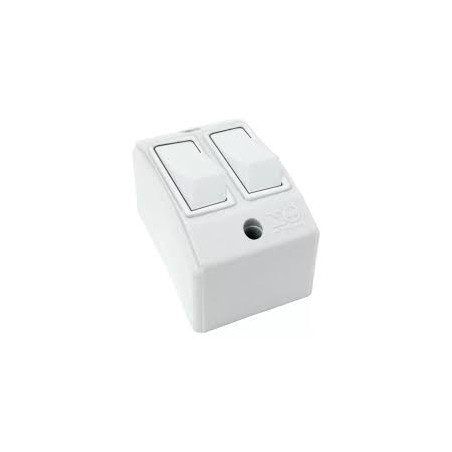 Interruptor Externo 2S Simples 172 Branco - Perlex