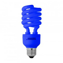 Lâmpada Fluorescente Espiral Taschibra 26W 127V Azul