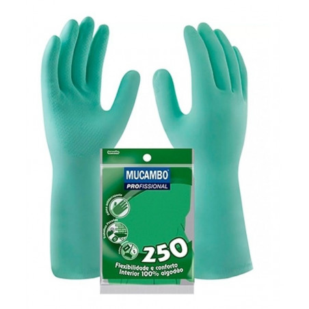 Luva Latex Verde Mucambo XG