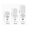 Lâmpada Fluorescente Espiral Alta Potência Taschibra 45W 127V